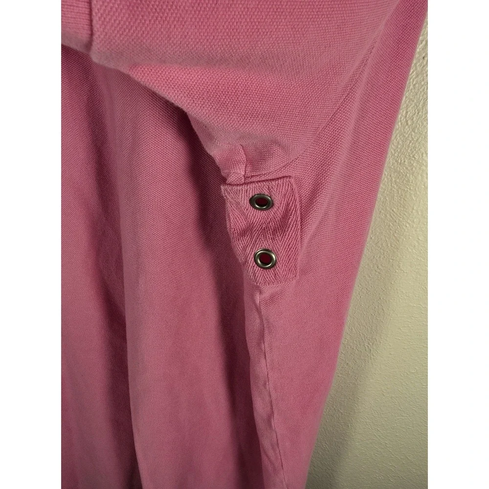 Vintage Polo Ralph Lauren Pink Double Big Pony #3 Men's Size 2XL